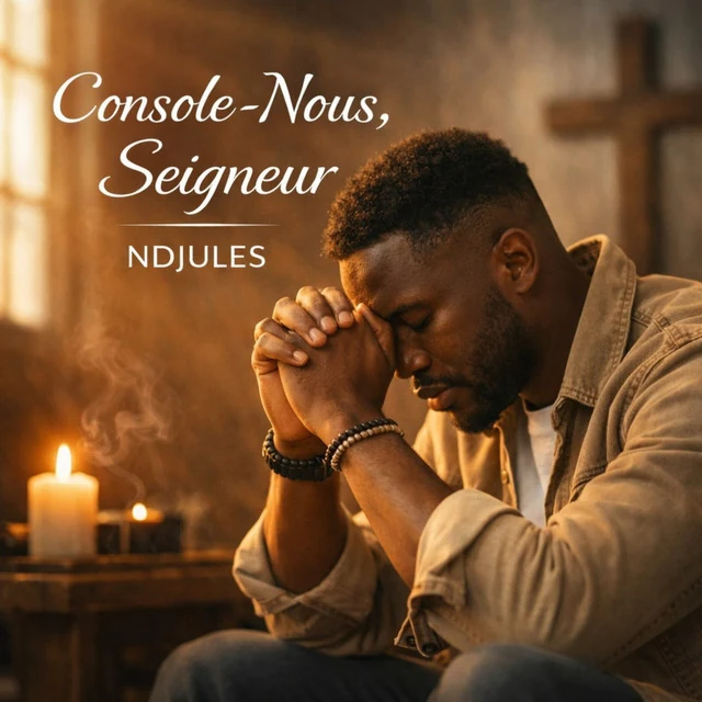 Official single cover: Console-Nous, Seigneur by NDJules