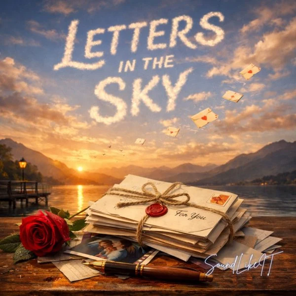 Official single cover: Letters in the Sky by SoundLikeIT